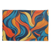 Abstrakter Standard-Single Kissenbezug (Rückseite)