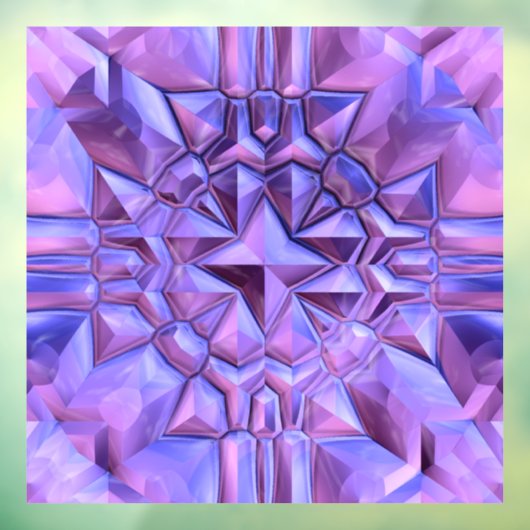 Abstrakter Star Fensteraufkleber (Blatt 3)