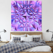 Abstrakter Star Leinwanddruck (Insitu (Schlafzimmer))