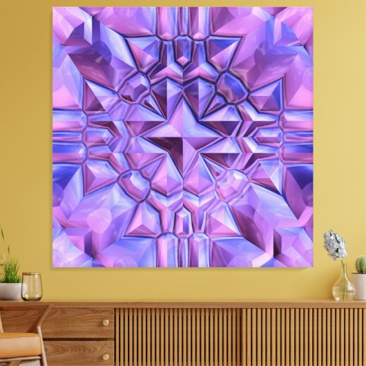 Abstrakter Star Leinwanddruck (Insitu (Wohnzimmer))