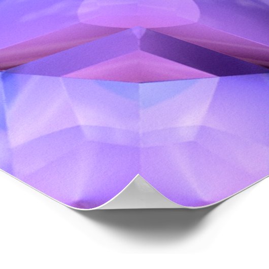 Abstrakter Star Poster (Ecke)