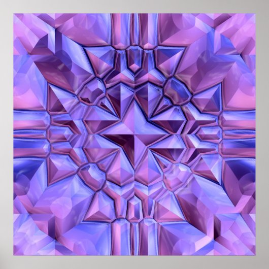 Abstrakter Star Poster (Vorne)
