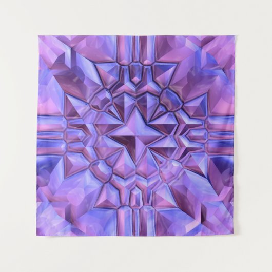 Abstrakter Star Wandteppich (Vorderseite)