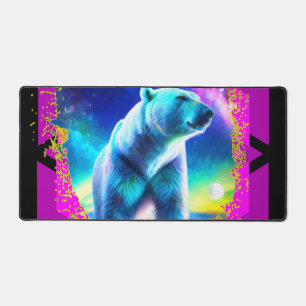 Abstrakter Stellar-Bär Schreibtischunterlage