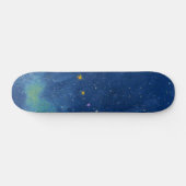 Abstrakter Sternenhimmel Skateboard (Horizontal)