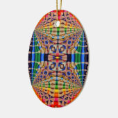 Abstrakter Stift 2 Keramik Ornament (Links)