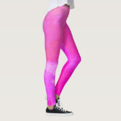 Abstrakter Stil in Pink Leggings (Rechts)