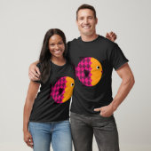 Abstrakter stilisierter Fisch T-Shirt (Unisex)