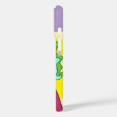 Abstrakter stilisierter iPhone/iPad Gehäuse Case-Mate iPhone Hülle (Rückseite / Links)