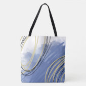 Abstrakter Strand inspiriert Tasche (Vorderseite)