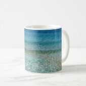 Abstrakter Strandabschnitt 42 Kaffeetasse (VorderseiteRechts)