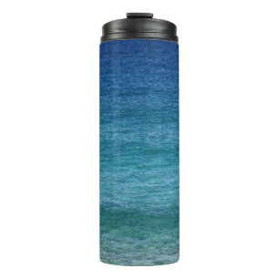 Abstrakter Strandabschnitt 42 Thermosbecher