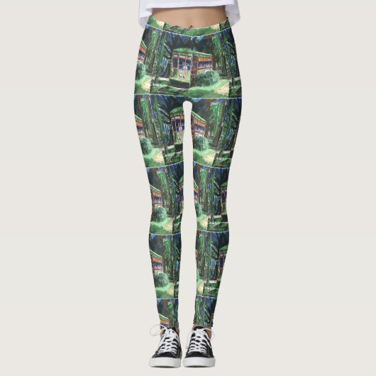 Abstrakter Straßenbahnstil, Leggings (Vorderseite)