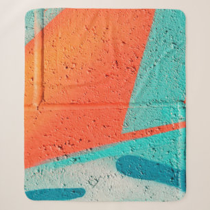 Abstrakter Straßenkunst-Sprühfarbe-Texturhintergru Sherpadecke