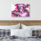 ABSTRAKTER STREAM LEINWANDDRUCK (Insitu (Schlafzimmer))