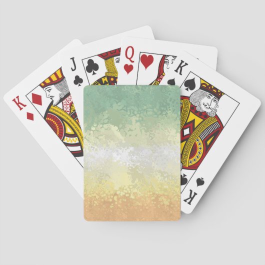 Abstrakter Strichcode Spielkarten (Rückseite)