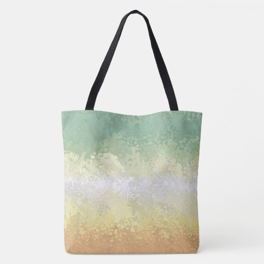 Abstrakter Strichcode Tasche (Rückseite)