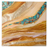 Abstrakter Strom aus warmem Marmor Fliese (Vorderseite)