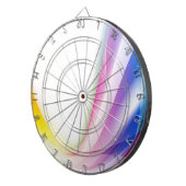 Abstrakter Strudel 1 Dartscheibe (Vorderseite rechts)