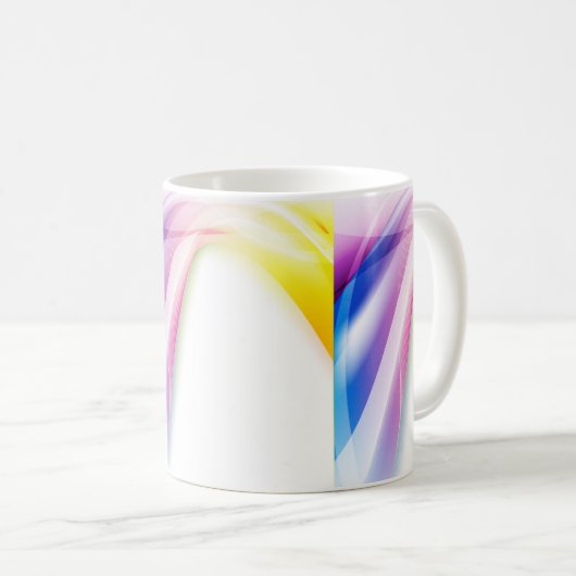 Abstrakter Strudel 1 Kaffeetasse (VorderseiteRechts)