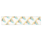 Abstrakter Strudel 2 Kurzer Tischläufer (Horizontal)