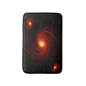 Abstrakter Strudel Badematte (Vorderseite Vertikal)