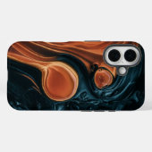 Abstrakter Strudel Case-Mate iPhone Hülle (Rückseite (Horizontal))