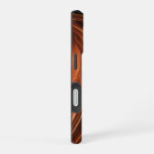 Abstrakter Strudel iPhone 16 Hülle (Rechte Seite)