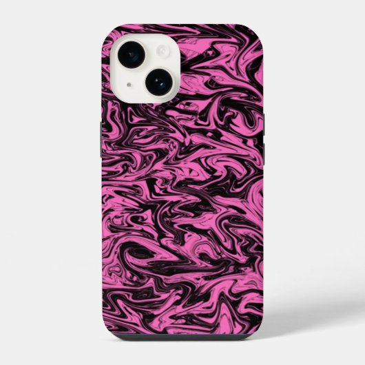 Abstrakter Strudel iPhone Hülle (Rückseite)