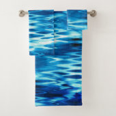 Abstrakter Strumpf mit festem Gradienten Badhandtuch Set (Insitu)