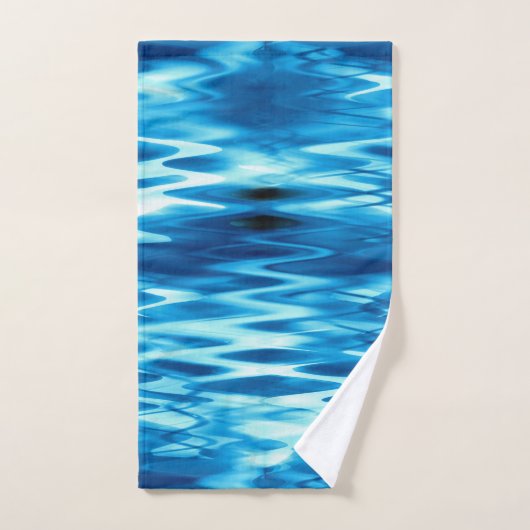 Abstrakter Strumpf mit festem Gradienten Badhandtuch Set (Handtuch)