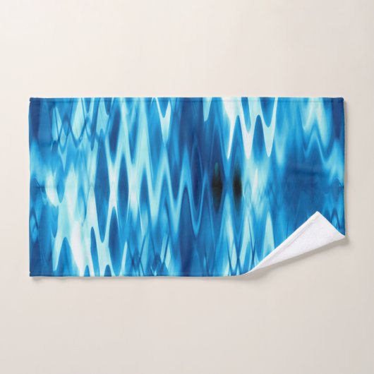 Abstrakter Strumpf mit festem Gradienten Badhandtuch Set (Handtuch)