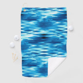 Abstrakter Strumpf mit festem Gradienten Golfhandtuch (Insitu)