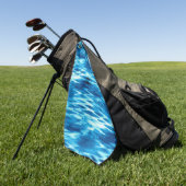 Abstrakter Strumpf mit festem Gradienten Golfhandtuch (Gras)