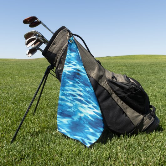 Abstrakter Strumpf mit festem Gradienten Golfhandtuch (Gras)