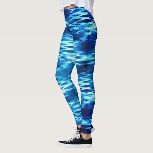 Abstrakter Strumpf mit festem Gradienten Leggings (Links)