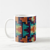 Abstrakter Südwesten Kaffeetasse (Links)
