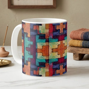 Abstrakter Südwesten Kaffeetasse