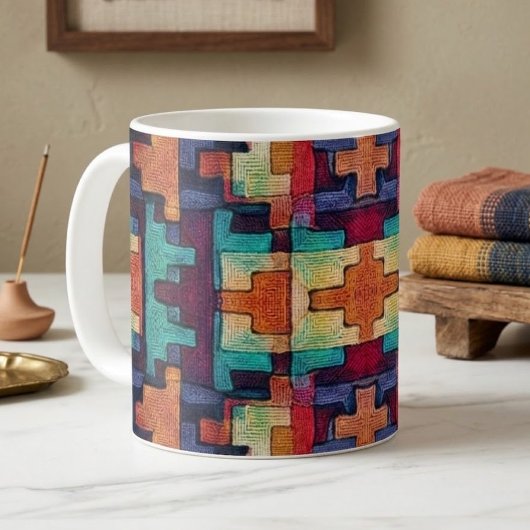 Abstrakter Südwesten Kaffeetasse