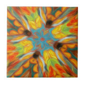 Abstrakter südwestlicher Entwurf Fliese (Vorderseite)