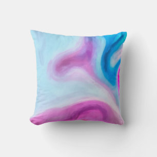Abstrakter surrealistischer Hintergrund. Sehr bunt Kissen
