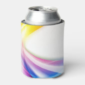 Abstrakter Swirl 1 Dosenkühler (Kanne Vorderseite)