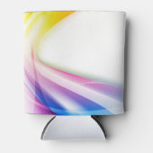 Abstrakter Swirl 1 Dosenkühler (Vorderseite)