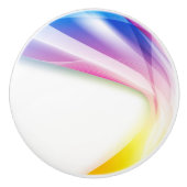 Abstrakter Swirl 1 Keramikknauf (Vorderseite)