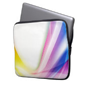 Abstrakter Swirl 1 Laptopschutzhülle (Vorderseite Links)
