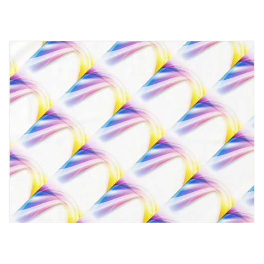 Abstrakter Swirl 1 Tischdecke (Vorderseite (Horizontal))