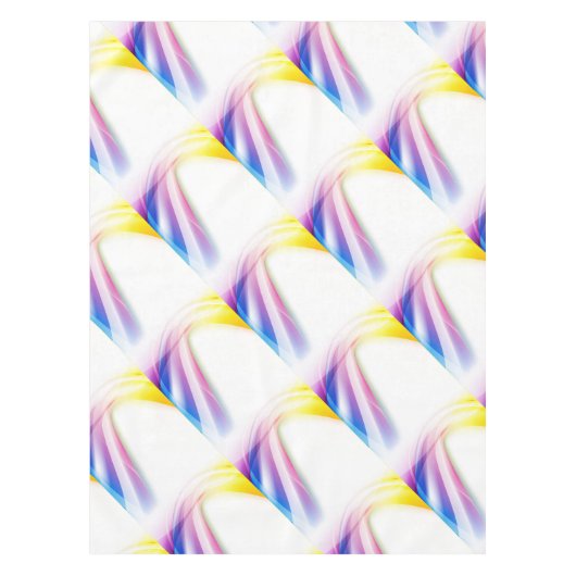 Abstrakter Swirl 1 Tischdecke (Vorderseite)