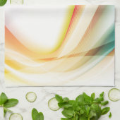 Abstrakter Swirl 2 Handtuch (Gefaltet)
