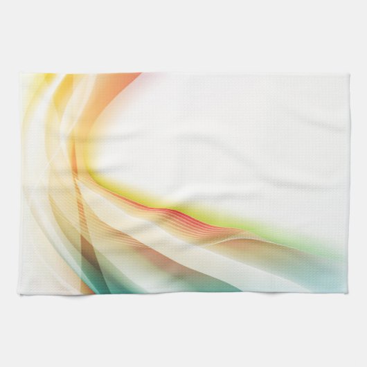 Abstrakter Swirl 2 Handtuch (Horizontal)