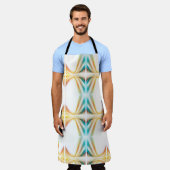 Abstrakter Swirl 2 Schürze (Getragen)